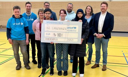 Spendenübergabe